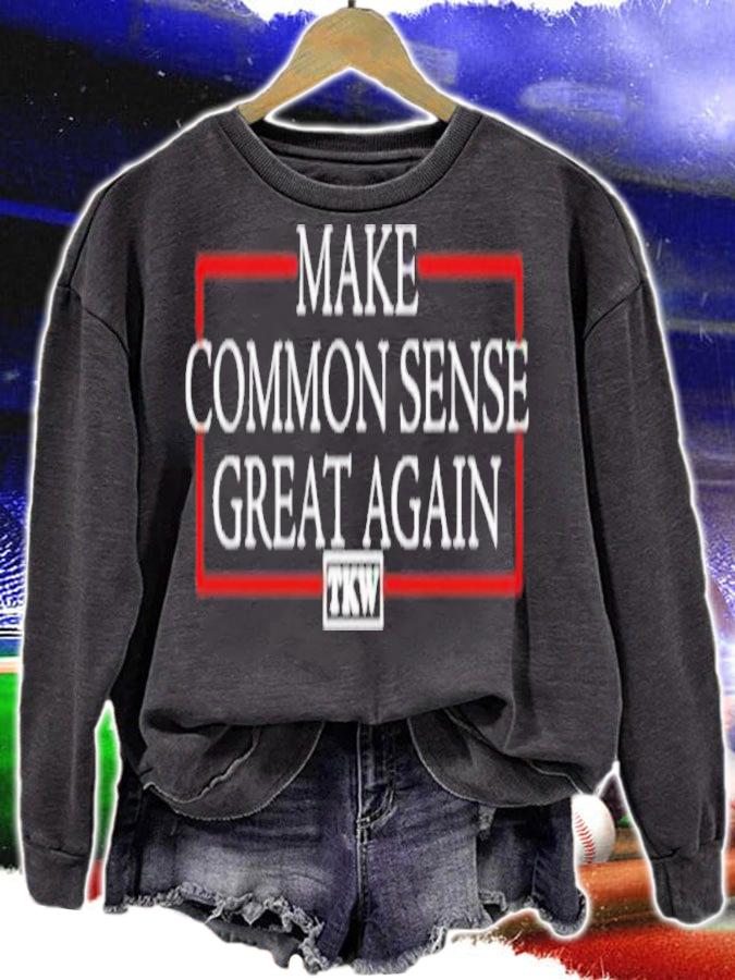 Terrence K. Williams Make Common Sense Great Again TKW Shirt
