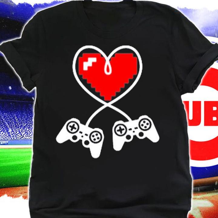 This Is My Valentine Pajama Shirt Gamer Controller T-Shirt shirt