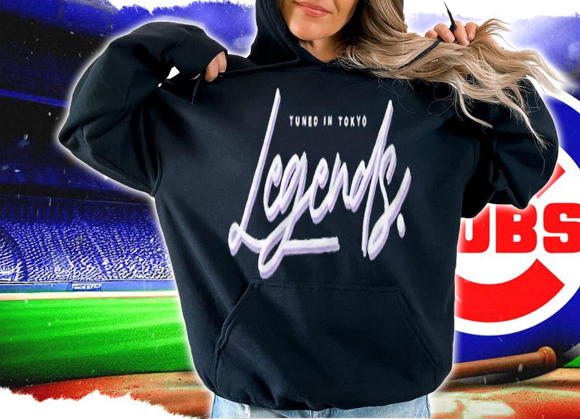 Tuned in Tokyo Legends T-shirt hoodie