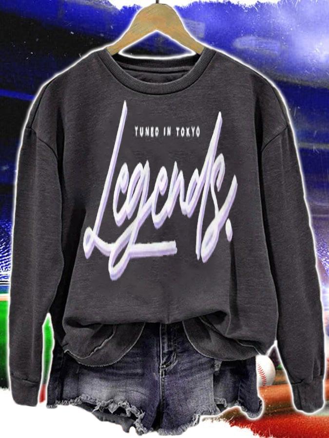 Tuned in Tokyo Legends T-shirt sweatshirt