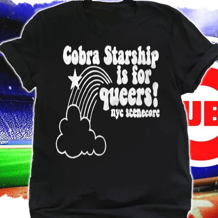 Cobra Starship is for Queers Nyc Scenecore T-shirt