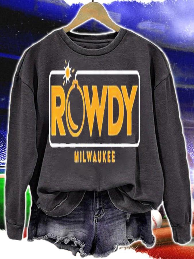 Rowdy Tellez Rowdy Bomb T-Shirt sweatshirt