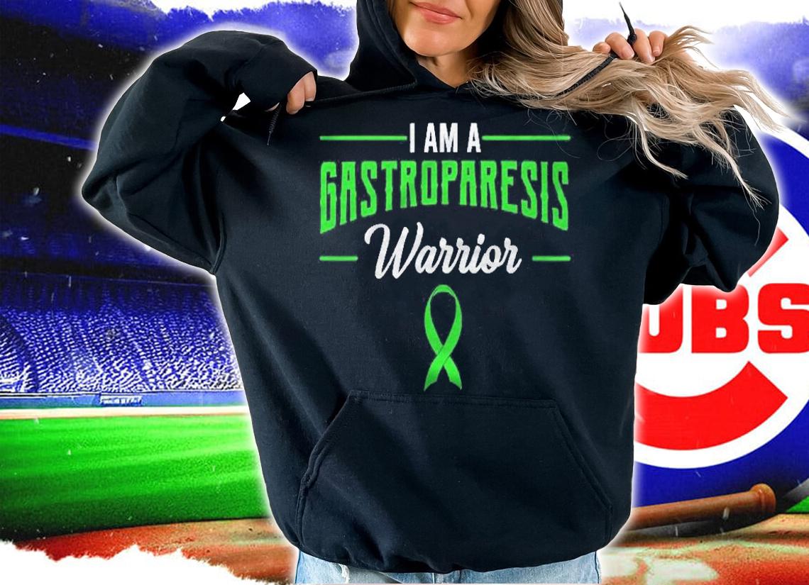 Gastroparesis Awareness Stomach Paralysis Green Ribbon Gift Shirt hoodie