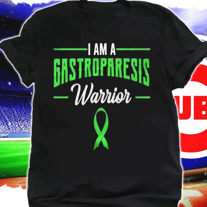 Gastroparesis Awareness Stomach Paralysis Green Ribbon Gift Shirt shirt