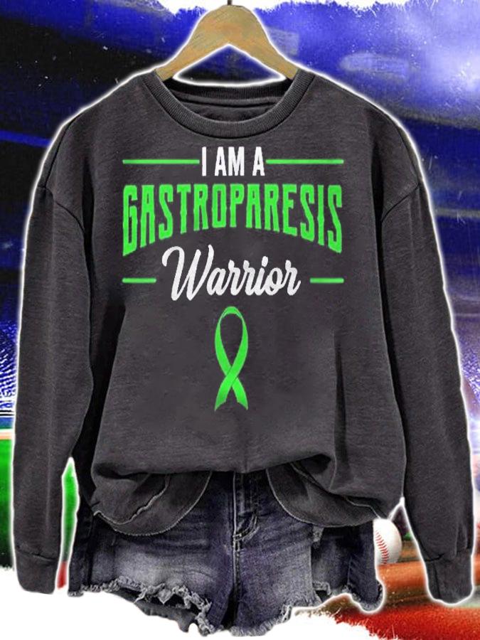 Gastroparesis Awareness Stomach Paralysis Green Ribbon Gift Shirt sweatshirt