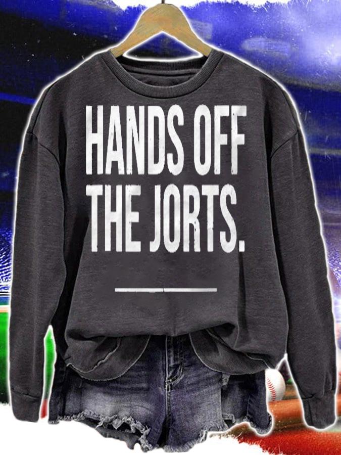 Hands Of The Jorts Denim Shorts Summer Jeans Shirt