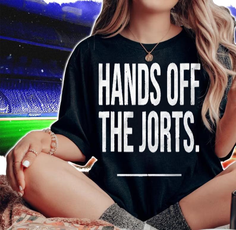 Hands Of The Jorts Denim Shorts Summer Jeans Shirt