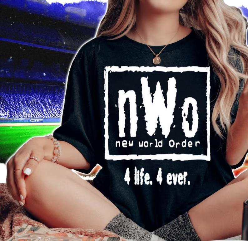 NWO new world order 4life 4ever shirt woman shirt