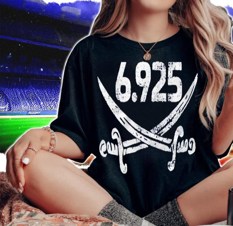 Pirate Radio Frequency 6925 Khz 6.925 Mhz Ham Radio Lids Shirt woman shirt