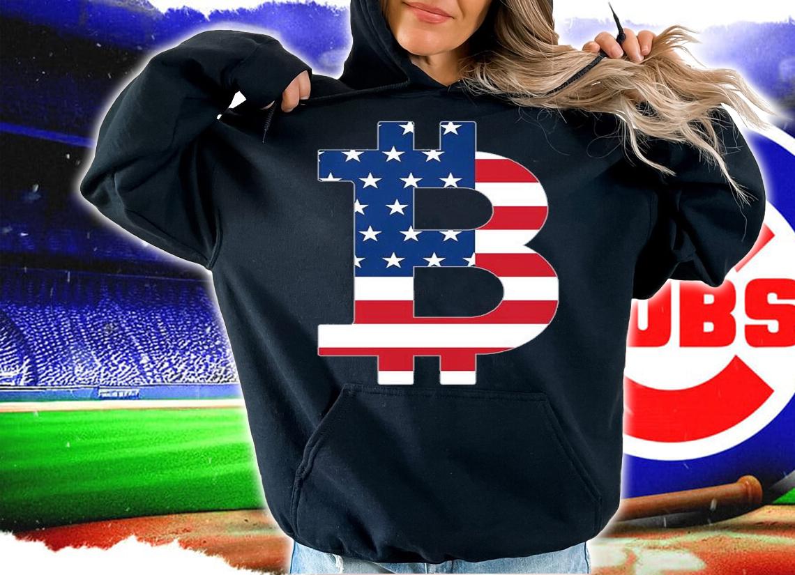 Us Flag Bitcoin Tee Bitcoin American Flag Shirt Bitcoin Lover T-Shirt hoodie