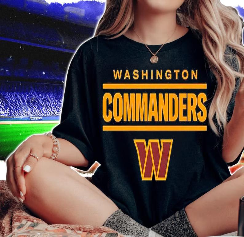 Washington Commanders Football Team T-Shirt