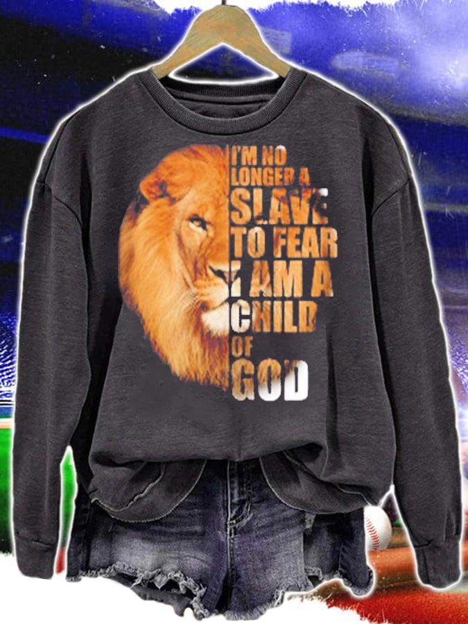 No Longer A Slave To Fear Child Of God Christian T-Shirt