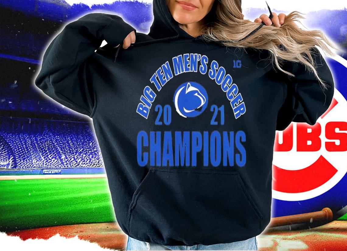 Penn State Nittany Lions 2021 Big Ten Men's Soccer Champions Shirt