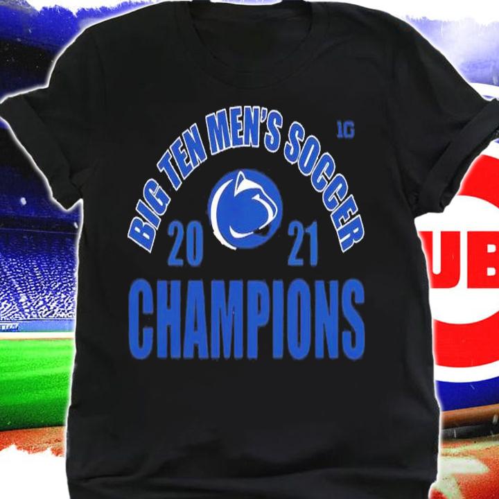 Penn State Nittany Lions 2021 Big Ten Men's Soccer Champions Shirt