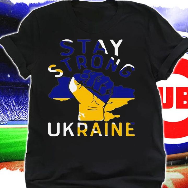 Pray For Ukraine Stop War Ukraine Fist T-Shirt