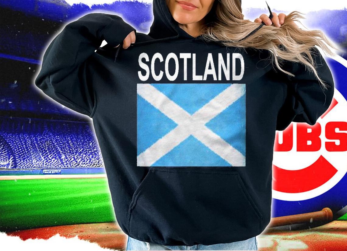 Scotland Flag Shirt New Glass Bead Inspired Country Shirt hoodie