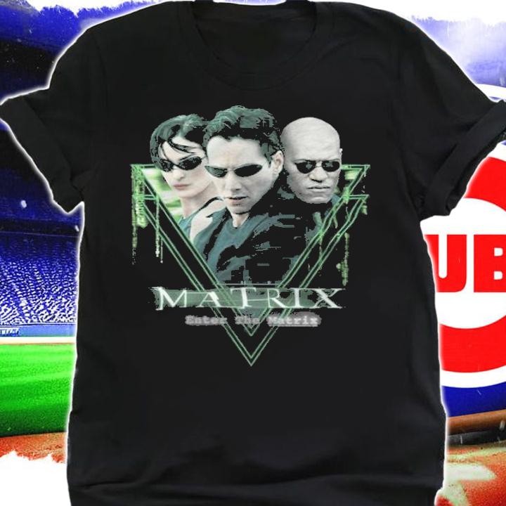 The Matrix Enter The Matrix poster 2021 T-shirt shirt