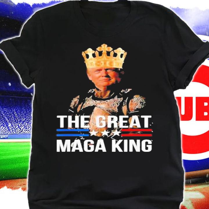 Great Maga King Trump Ultra Maga Crowd Anti Biden Ultra Maga Shirt shirt