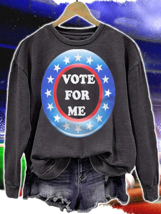 I Voted Election Day Voting Register To Vote For Me Shirt sweatshirt