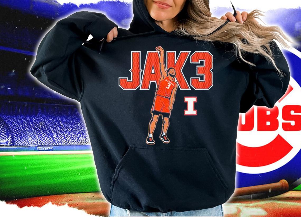 Jacob Grandison Jak3 Illinois Basketball T-Shirt