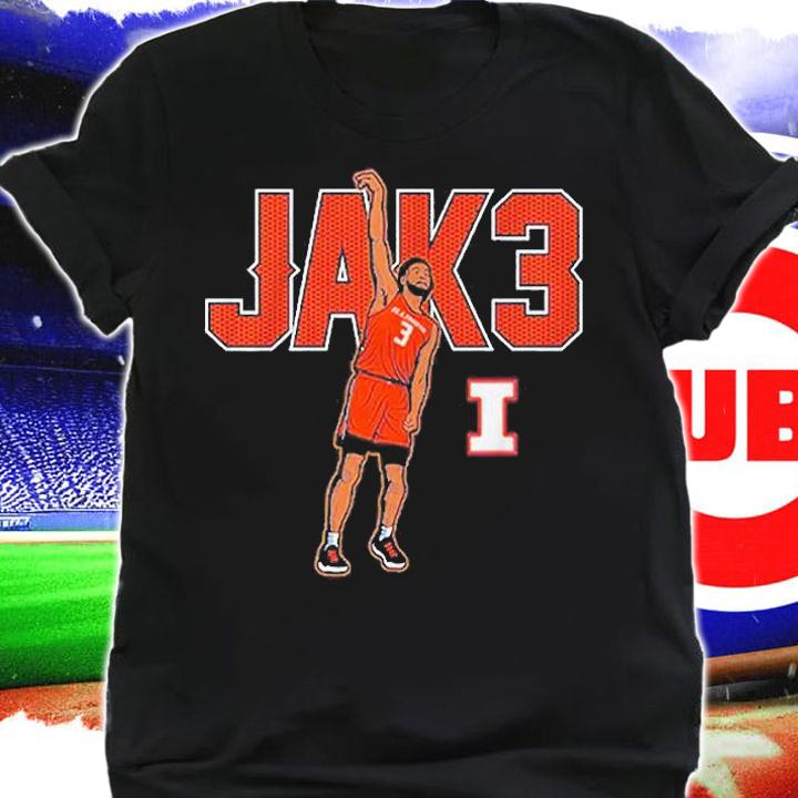 Jacob Grandison Jak3 Illinois Basketball T-Shirt