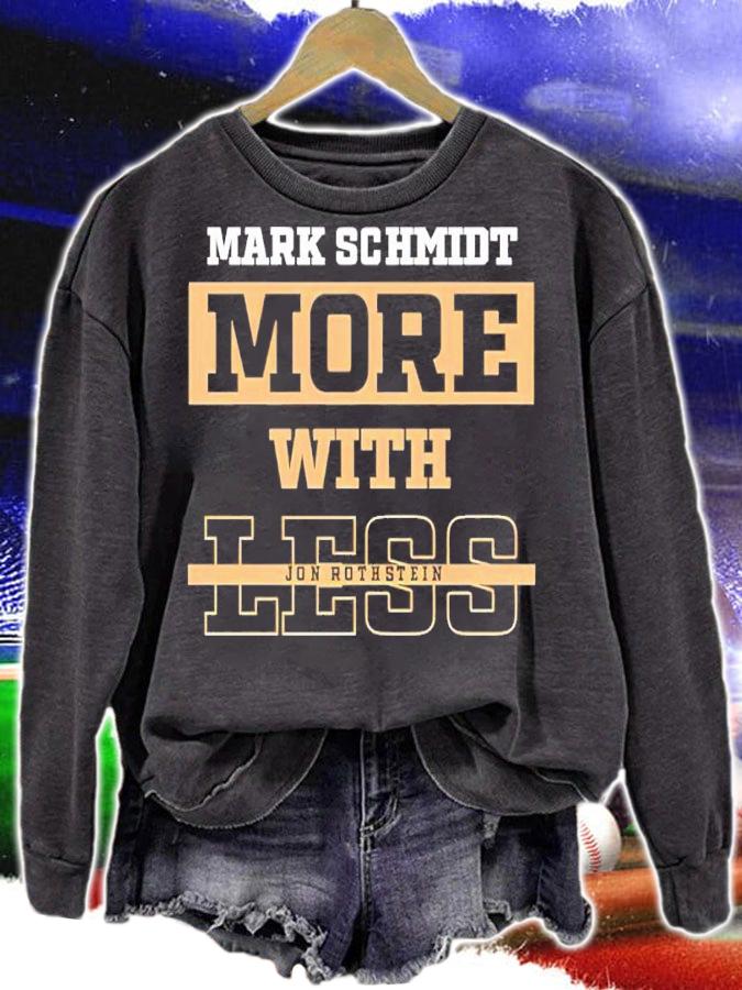 Jon Rothstein Mark Schmidt More With Less Shirt