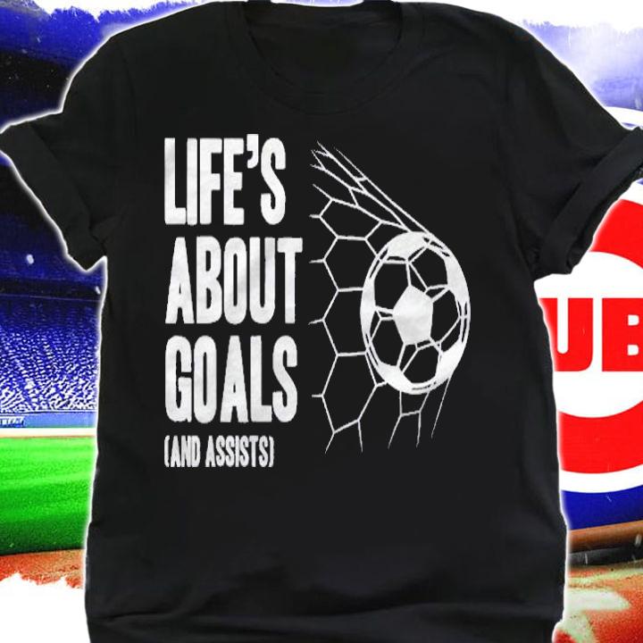 Lifes About Goals Soccer Player Coach Trainer Training Shirt shirt