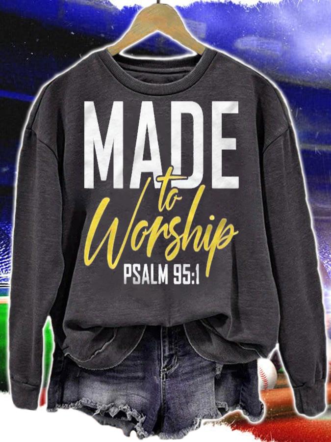 Made To Worship Shirt Worship Shirt Men & Women God Shirt