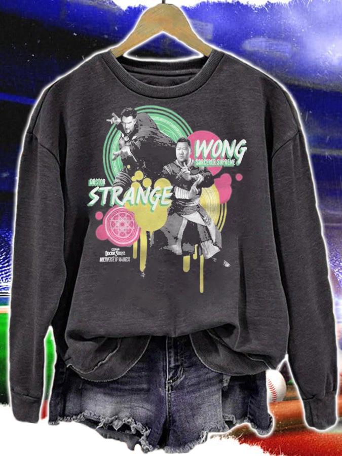 Marvel Dr. Strange Wong and Dr. Strange T-shirt