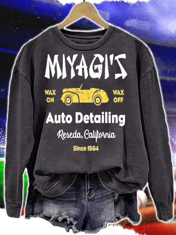 Miyagi's Auto Detailing Reseda California Since 1984 Shirt sweatshirt