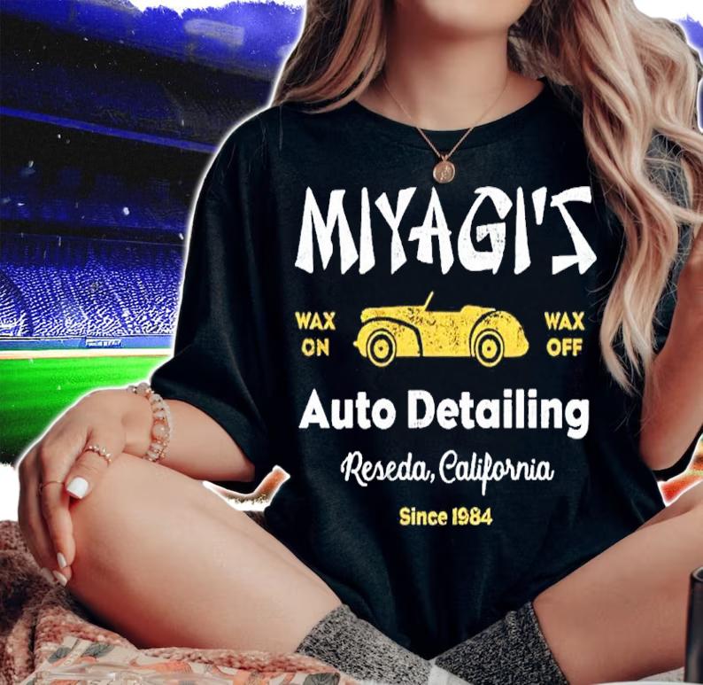 Miyagi's Auto Detailing Reseda California Since 1984 Shirt woman shirt