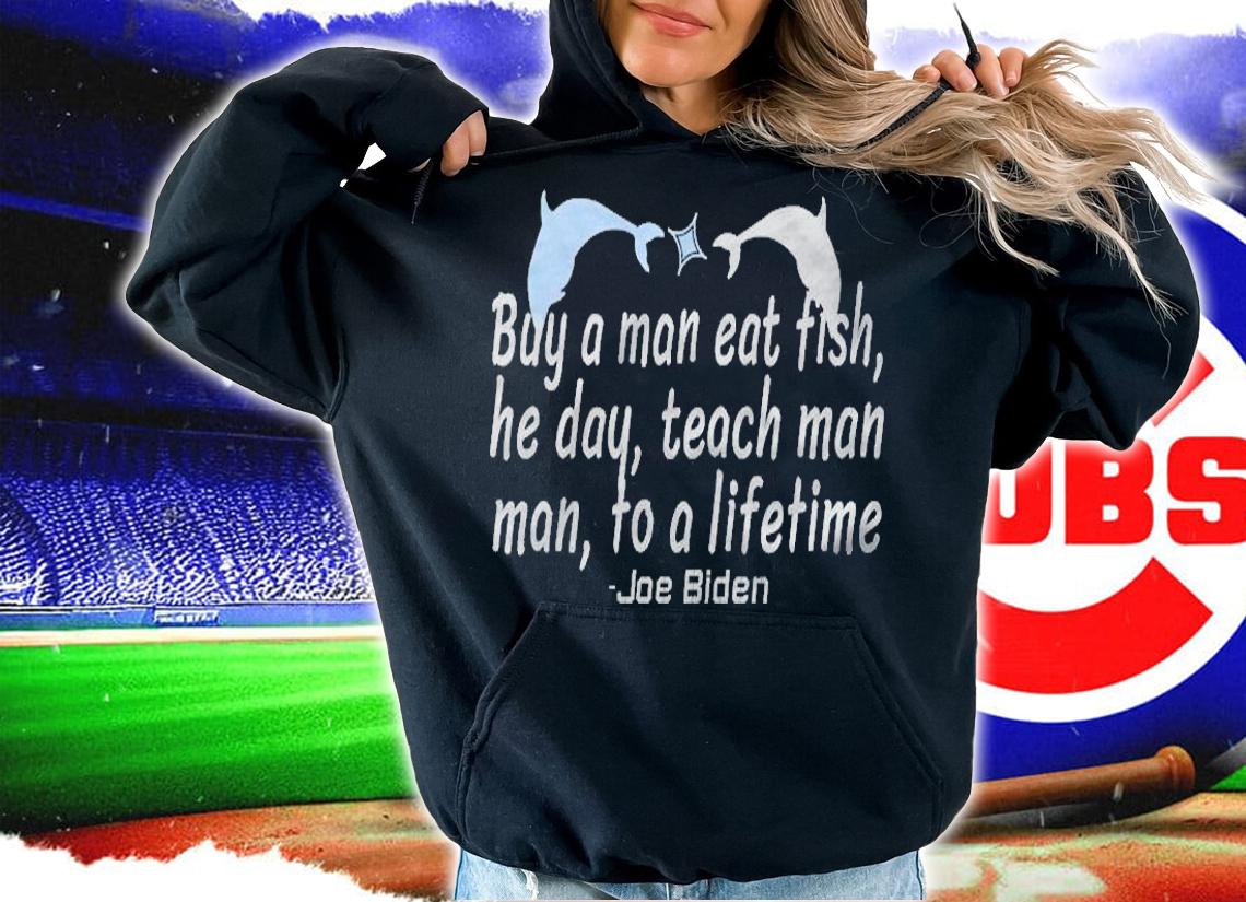 New Design eat Fish Joe Biden T-Shirt hoodie