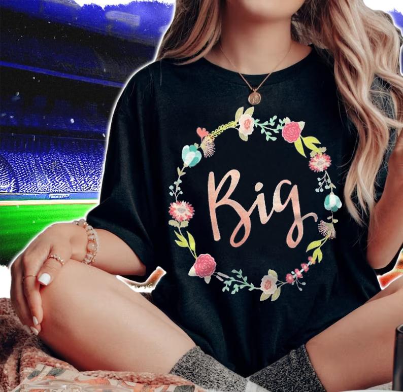 Sorority Big Little Shirts Family Reveal Sister Big Shirt woman shirt