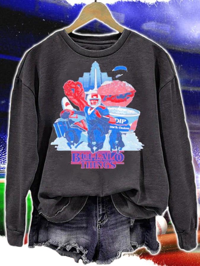 Stranger Things Buffalo Things Shirt sweatshirt