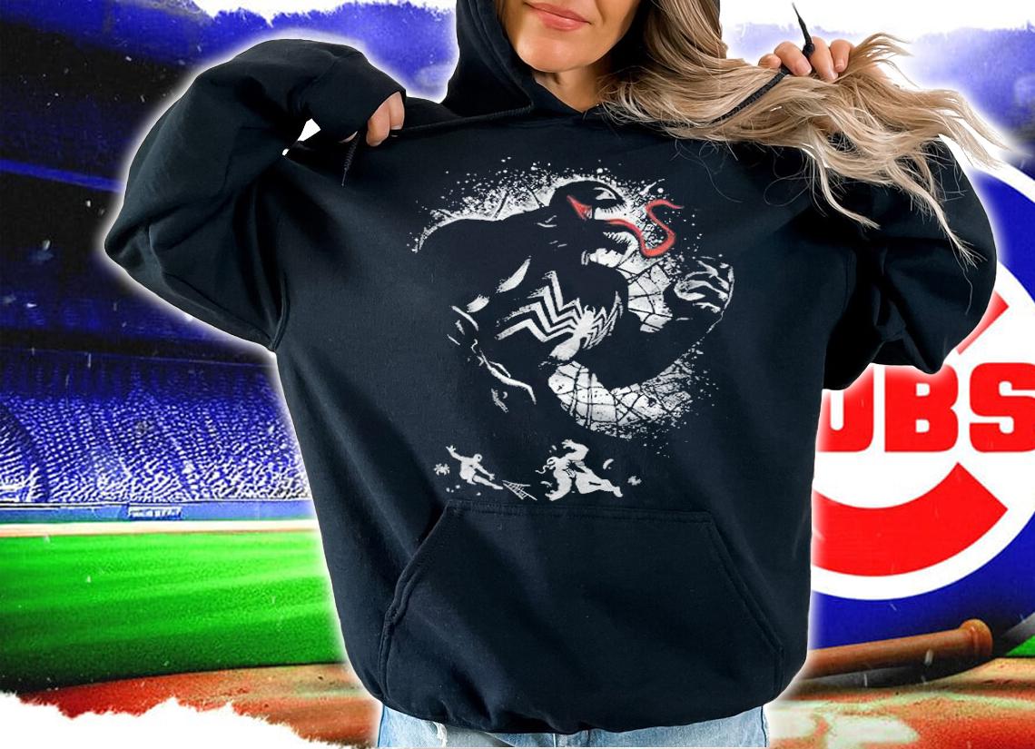 The Symbiote Vs Spider-man characters T-shirt hoodie
