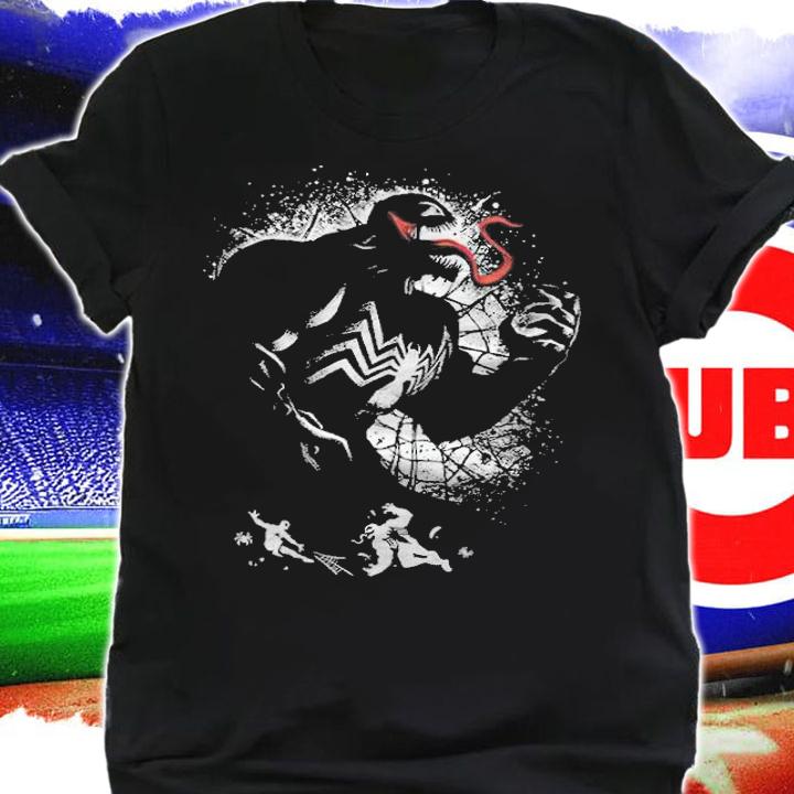 The Symbiote Vs Spider-man characters T-shirt shirt