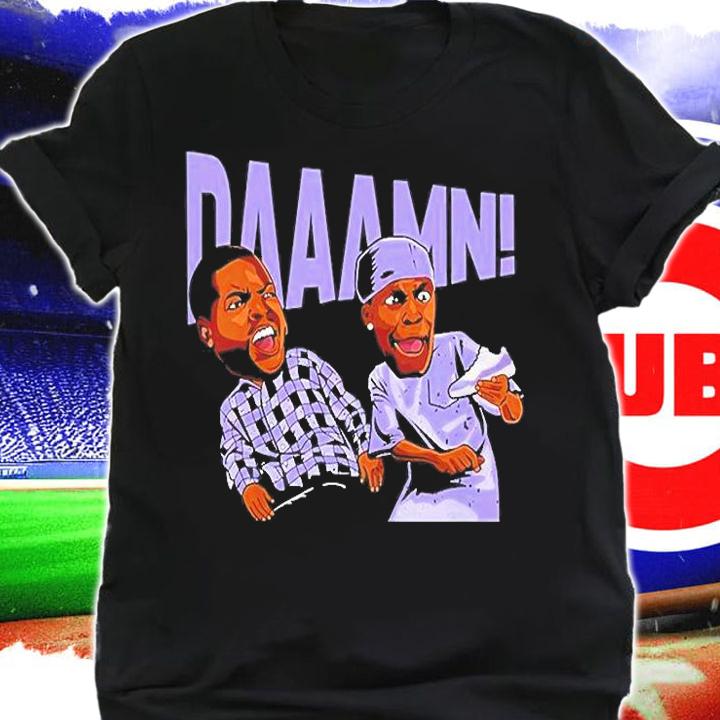 Court Purple 1s Jordan Graphic Black Daaamn T-Shirt shirt