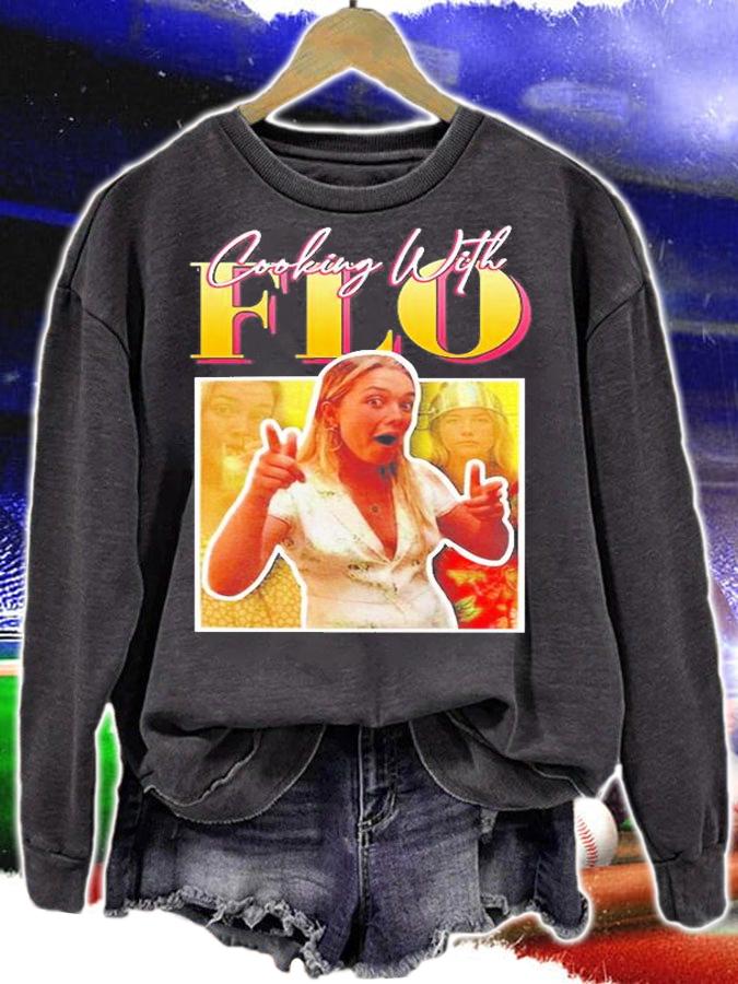 Florence Pugh Brasil Cooking With Flo T-Shirt sweatshirt