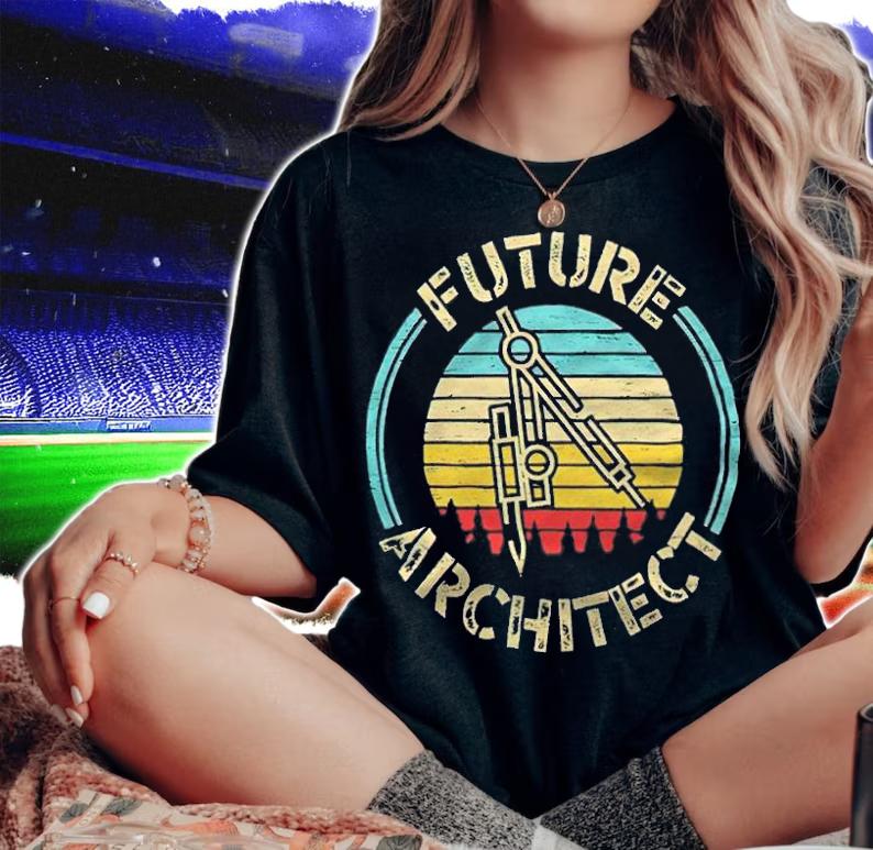 Future architect Vintage T-shirt woman shirt