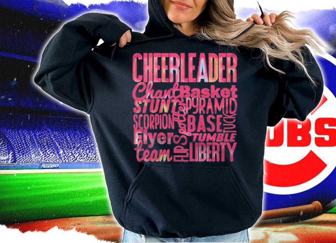 Kids Cute Cheerleader Gift Pink Cheer Moves Cheerleading Coach Shirt hoodie
