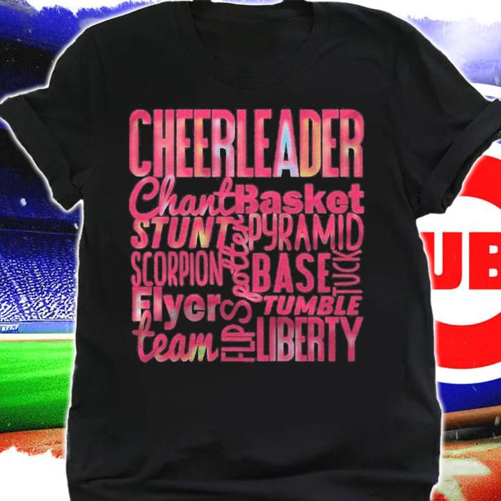 Kids Cute Cheerleader Gift Pink Cheer Moves Cheerleading Coach Shirt shirt