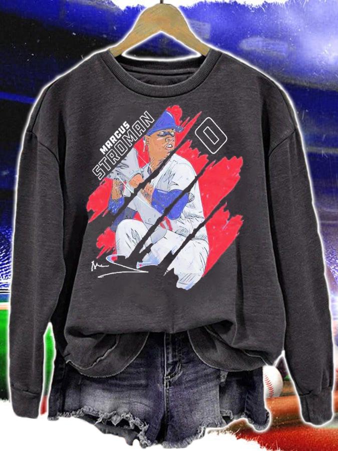 Marcus Stroman Chicago C Stripes Baseball Shirt sweatshirt