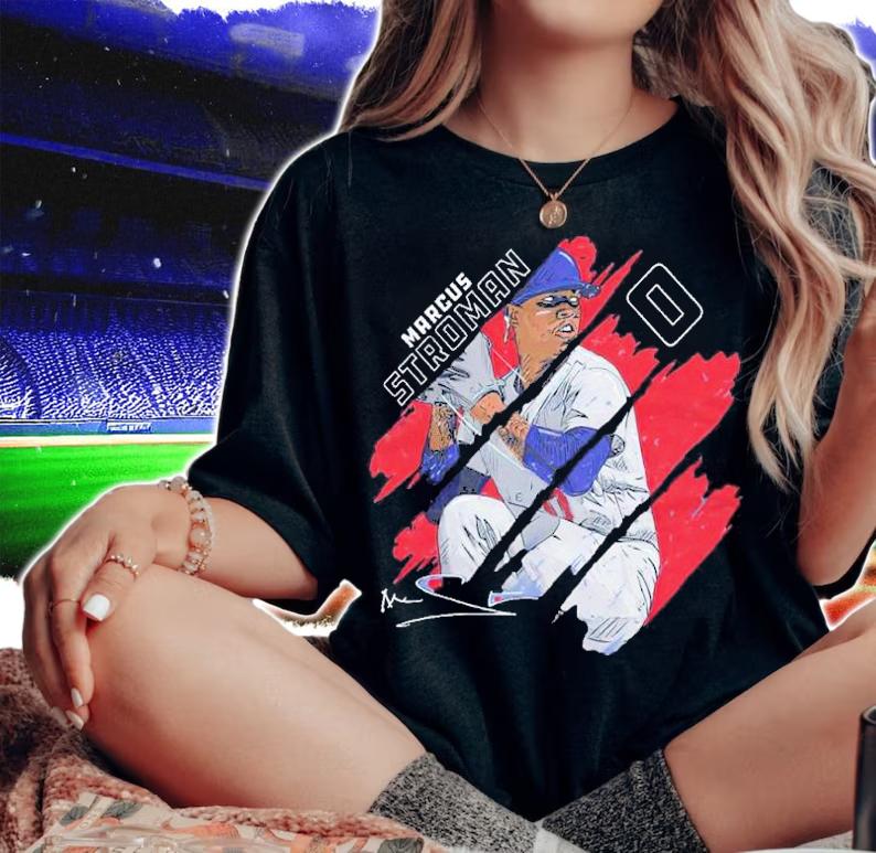 Marcus Stroman Chicago C Stripes Baseball Shirt woman shirt