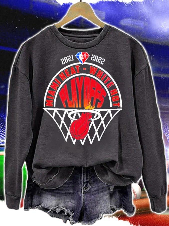 Miami Heat 2021-2022 NBA Playoffs Hype Shirt sweatshirt
