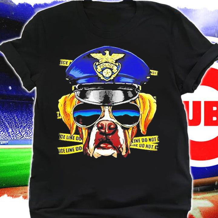 Police K9 Dog Lover Gift T-Shirt shirt