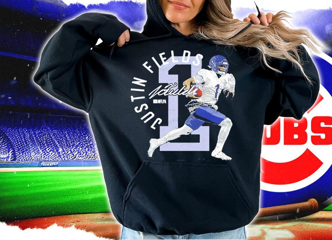 Justin Fields Arc Chicago Football Shirt