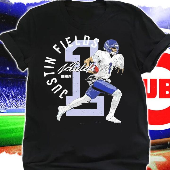 Justin Fields Arc Chicago Football Shirt