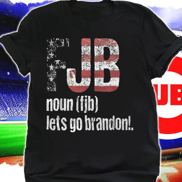Let's Go Brandon Definition Vintage American Flag T-Shirt shirt