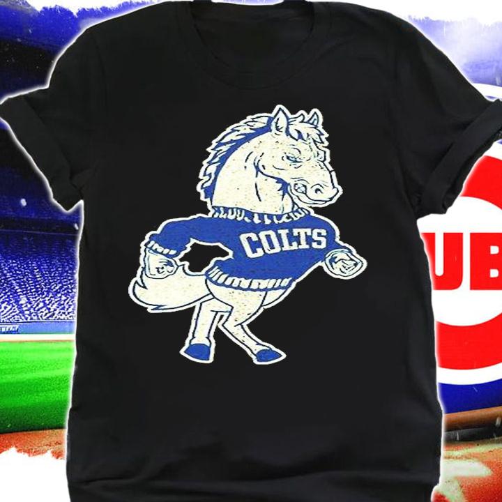 Retro Indianapolis Colts Original Concept Mascot T-Shirt shirt
