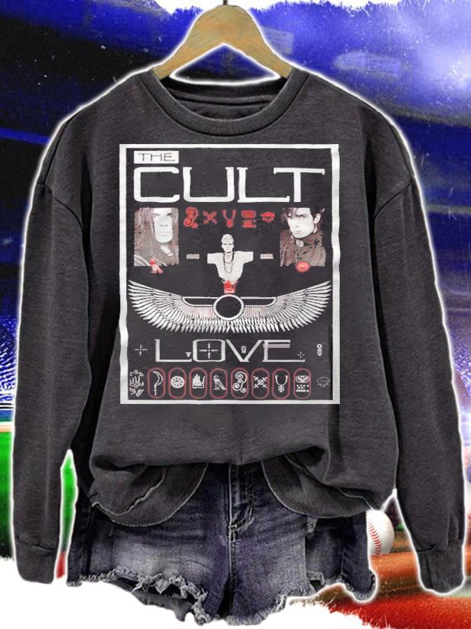 The Cult love logo T-shirt sweatshirt
